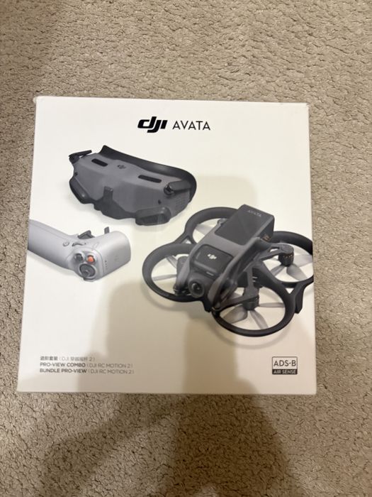 DJI Avata Pro-View Combo Гаранция до 2027 Пълен комплект + кутия