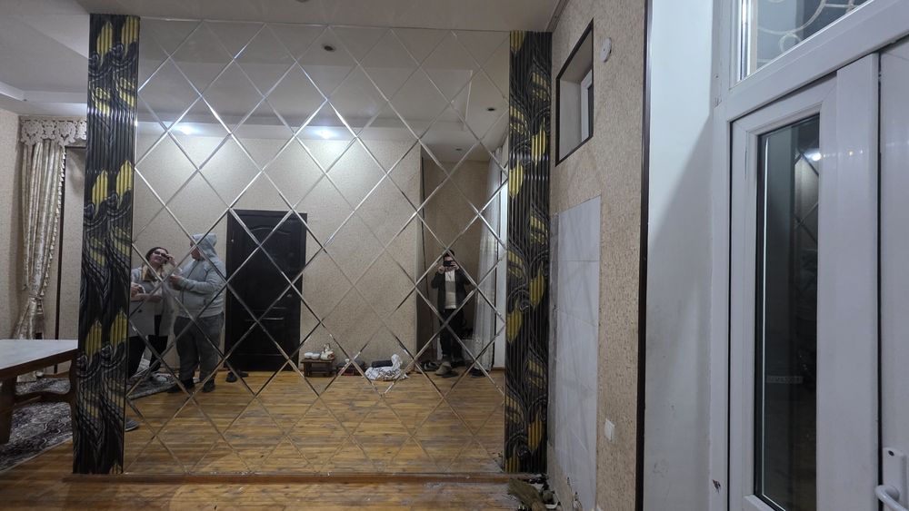 Oyna kesish xizmati rombik zerkila