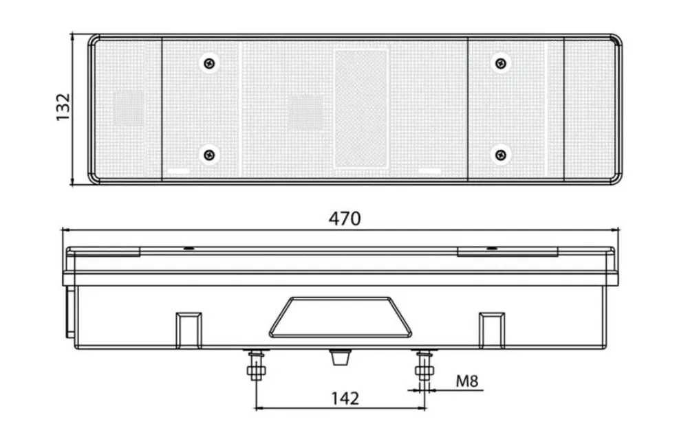 Стопове Стоп Задни Светлини Е-марк MAN DAF IVECO VOLVO RENAULT,SCANIA