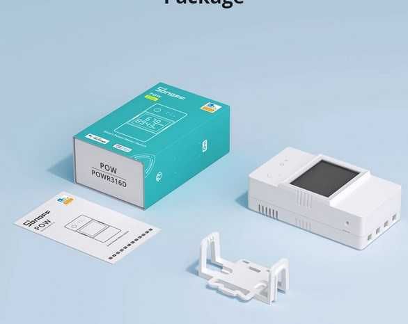 Sonoff Pow Elite - WiFi управляем прекъсва с вграден електромер R316D