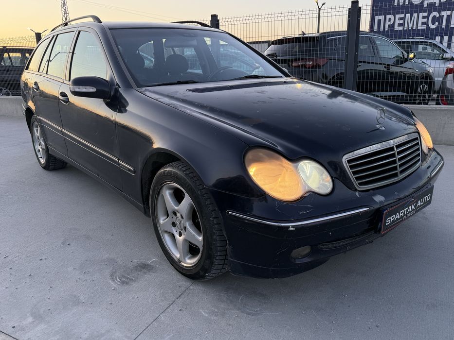 Mercedes-Benz C 270 CDI* 2004г* АВТОМАТИК* ВЪНШНИ ЗАБЕЛЕЖКИ*