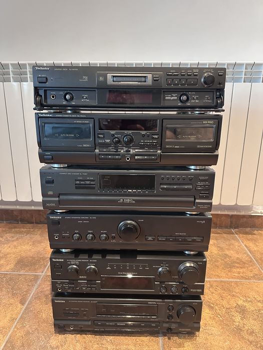 Linie Sony Kenwood Rack Technics