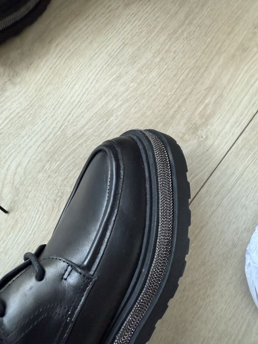 Боти от естествена кожа Brunello Cucinelli