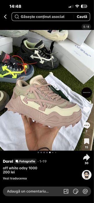 Off white odsy toate marimile