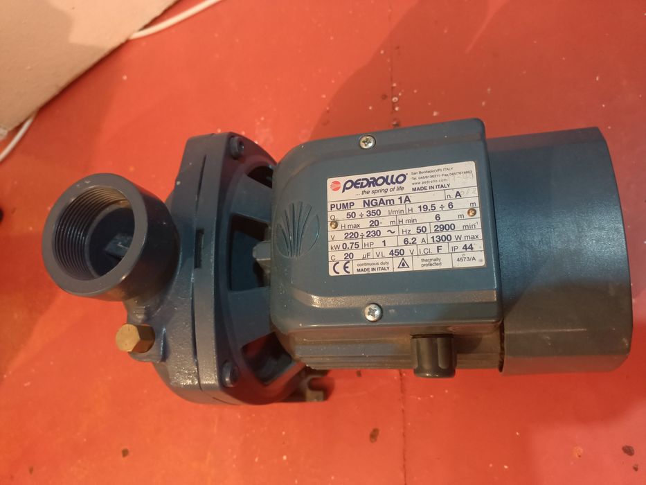 Водяной насос Pebrolla Италия.