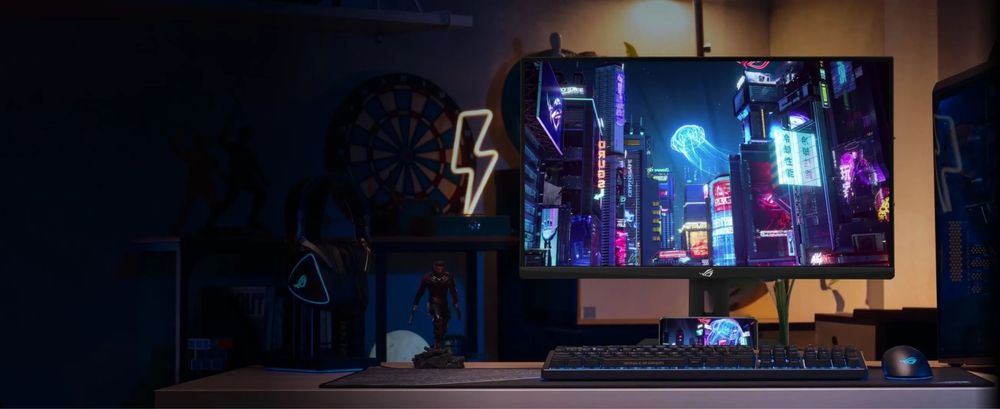 Монитор Asus rog  4k 160 ghz и 320 ghz 1080 двух режимовый монитор