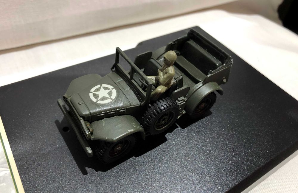 Solido Dodge WC56 Command Car US 1944 metal cu cutie originala