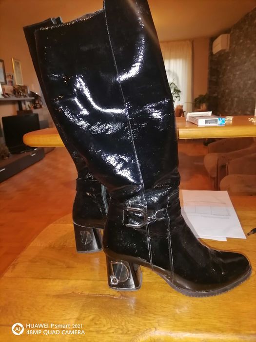 Ботуши естествен лак