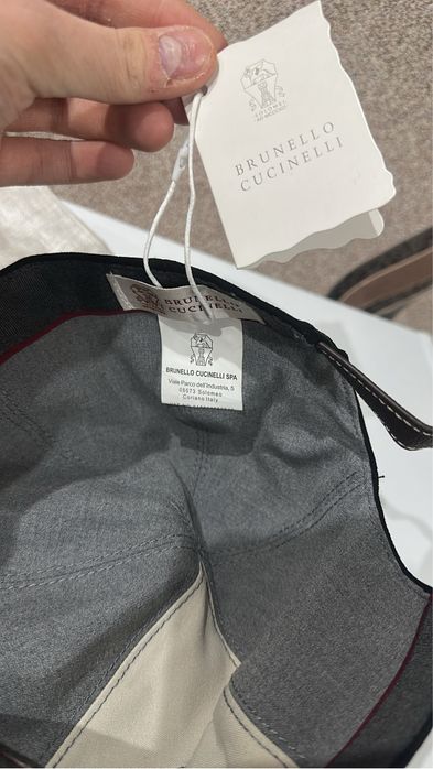 Brunello cuccinelli кепка