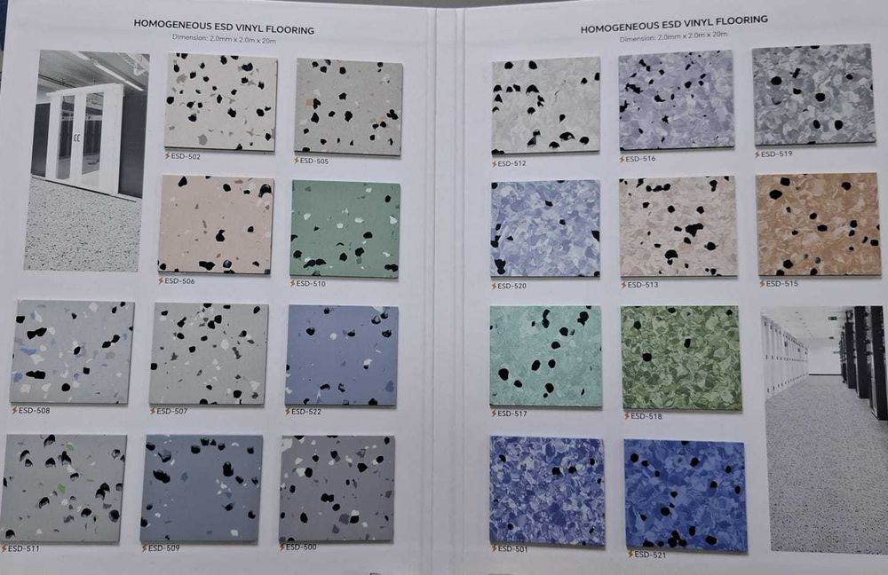 Линолеум гомогенный, гетерогенный