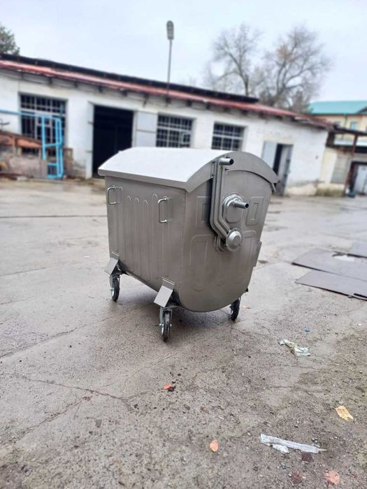 1100л Оценковка Мусорный бак