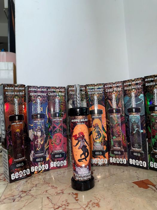 Pachet 2 Bucati Vape Shisha Abur Mult Reincarcabil