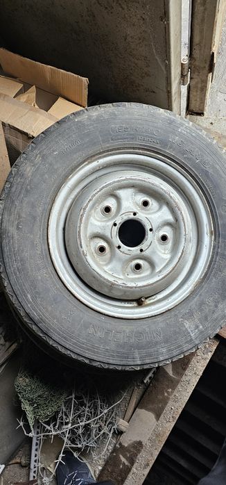 Запаска  с диском.