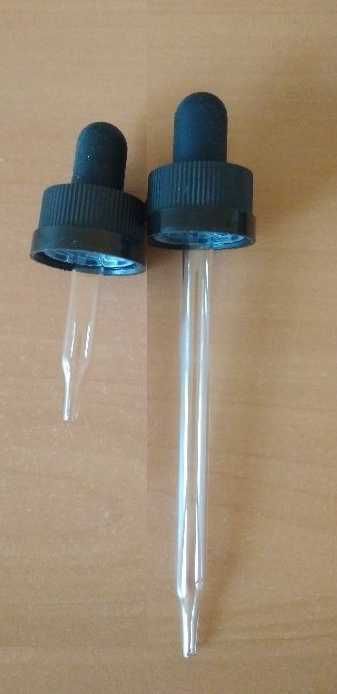 Продавам стъклени флакони с капкомер