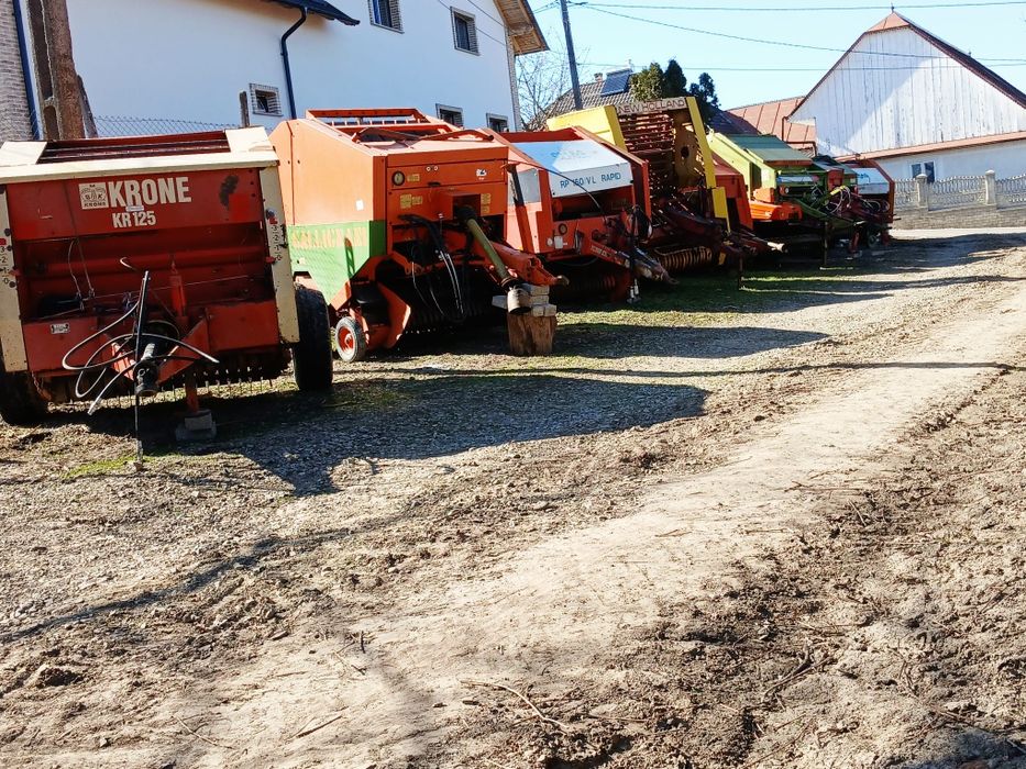 Presa Balotiera krone 125 wolvo welger omas gallignani morra