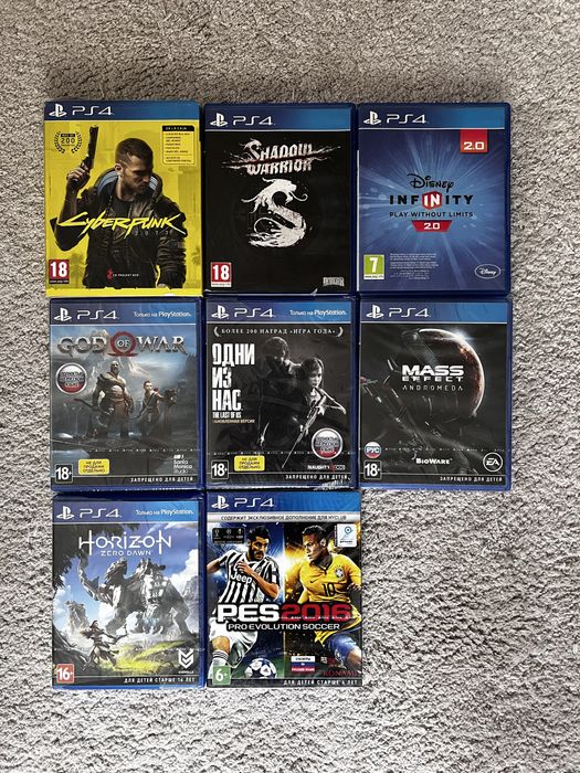 Игры на PlayStation5 и 4