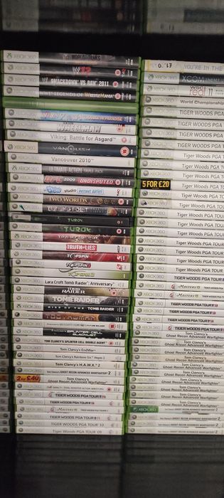 Lot jocuri Xbox360 unele compatibile Xbox One, poze in ordine alfabeti