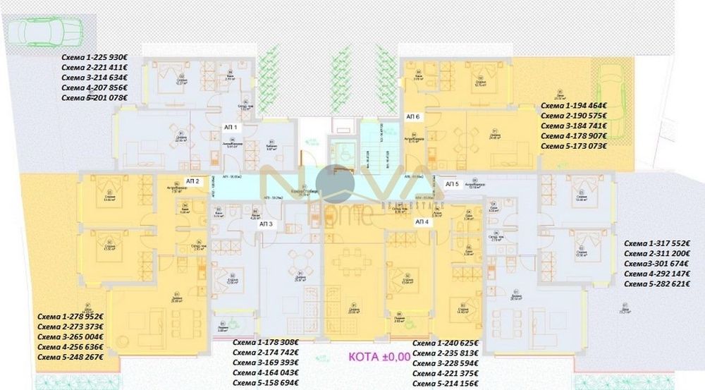 3-стаен в Варна-м-т Траката площ 96 цена 252914