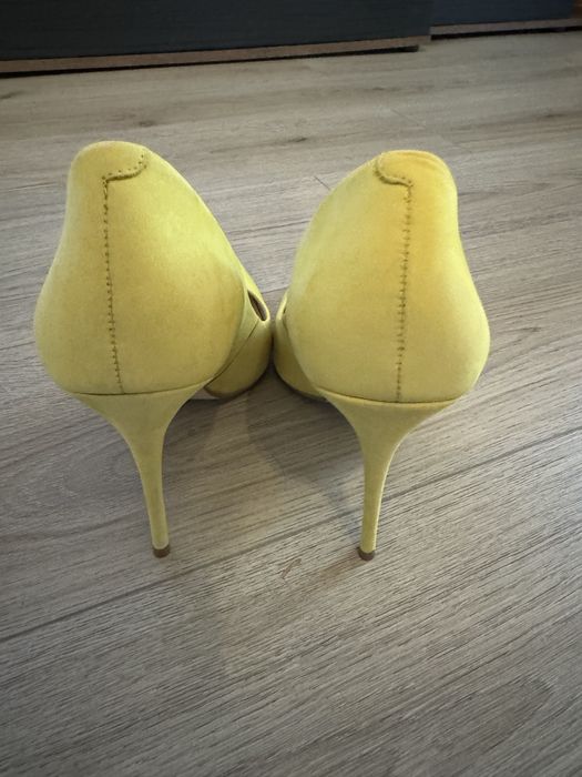 Vand pantofi cu toc dama Bronx