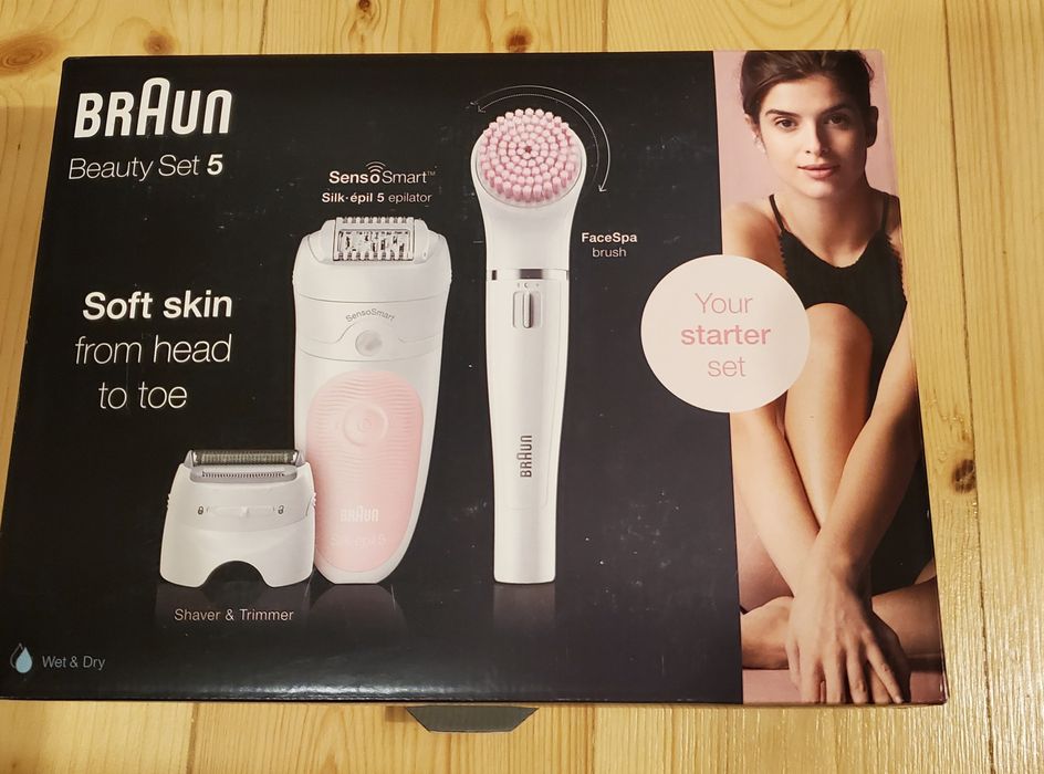 Epilator Braun Silk-epil 5 wet & dry Face Spa
