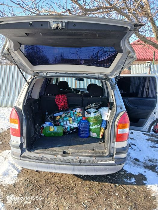 Opel zafira An 2002 7 locuri  benzină