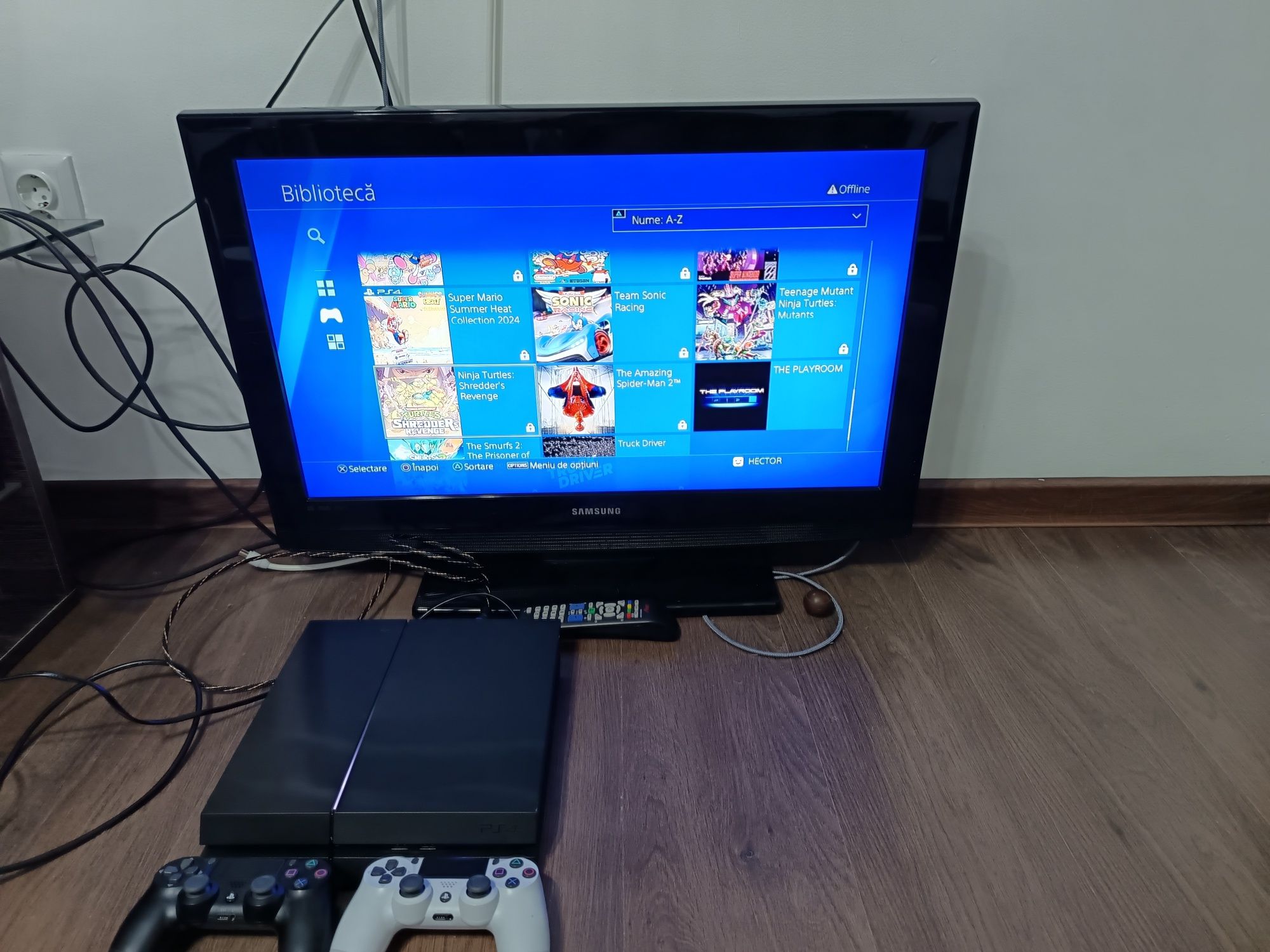 PlayStation4 - ダダダ Consola Sony PlayStation 4 PRO PS4 1TB + 2 Controllere