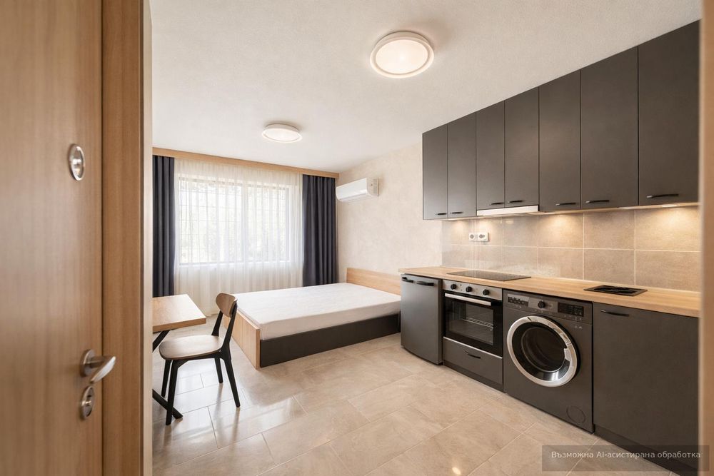 Модерен ЕДНОСТАЕН апартамент в кв. Младежки хълм