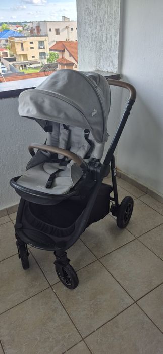 Căruță Joie 3 in 1 si Pătuț cu saltea