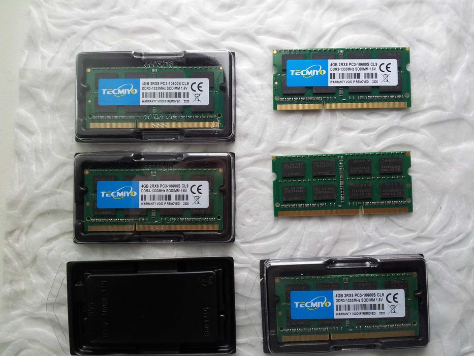Ram рам памет за лаптоп SODIMM НОВИ!4GB DDR3 1333MHz PC3 10600S