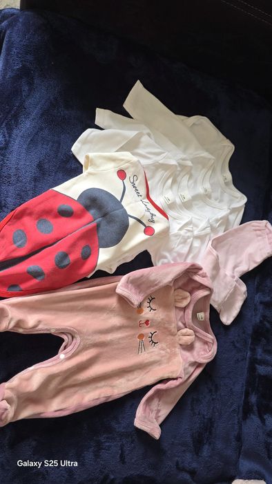 Голям лот бебе момиче дрешки 0-3м
