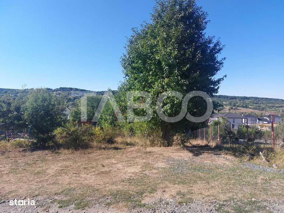 Teren intravilan 600 mp front stradal 16 m zona Muncel Cisnadie