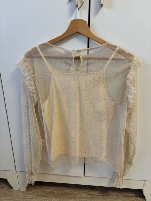Близа с брокат Zara