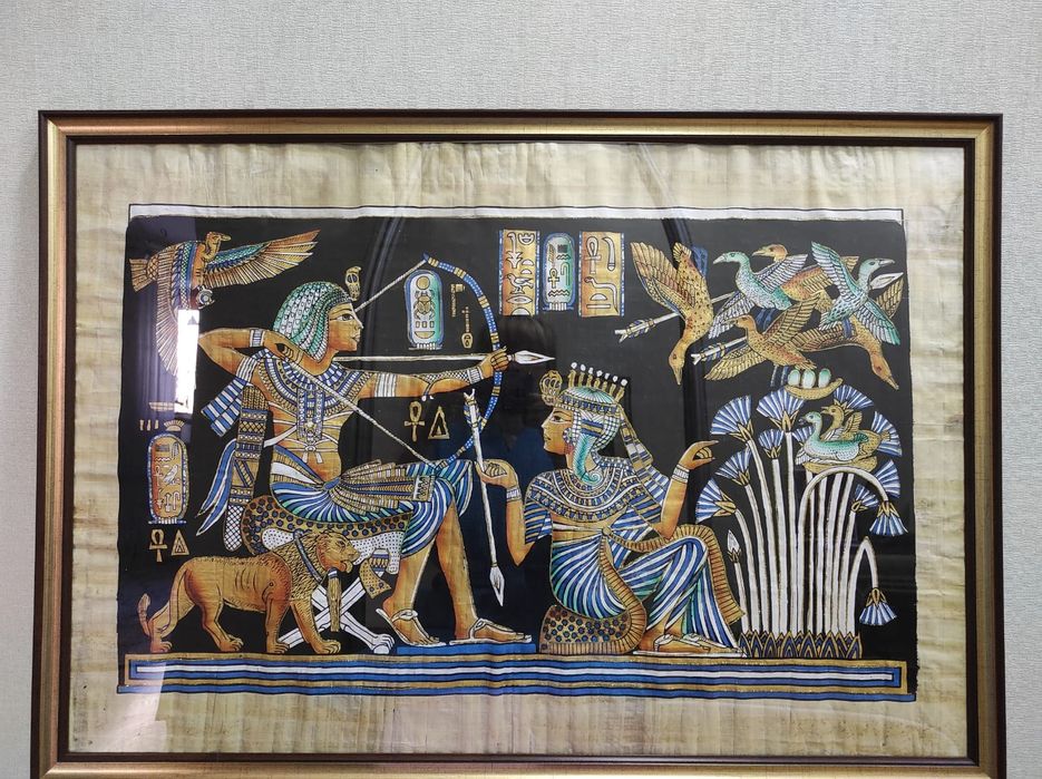 Картина на папирусе