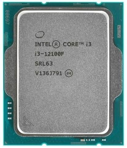 Intel core i3 12100f