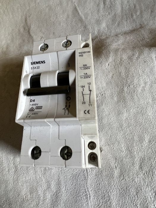Автоматични прекъсвачи siemens