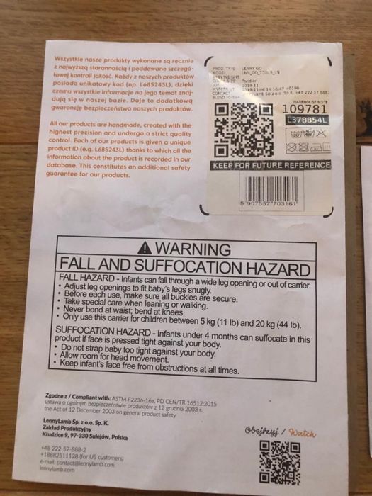 Vând sistem Lenny Lamb Todler