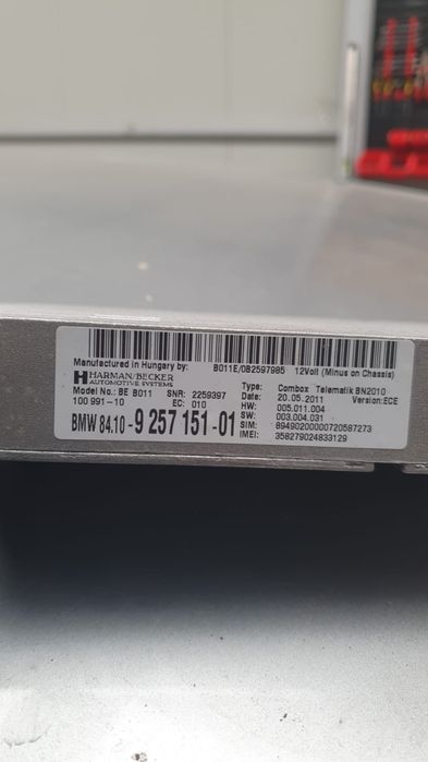 Modul combox bluetooth bmw f10 f30 925715101