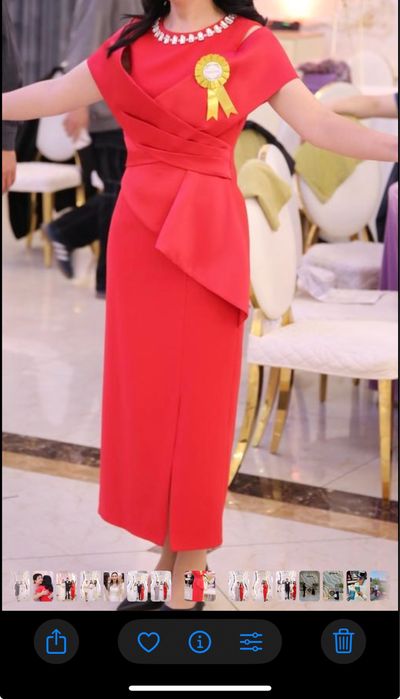 Шикарное вечернее платье Турция