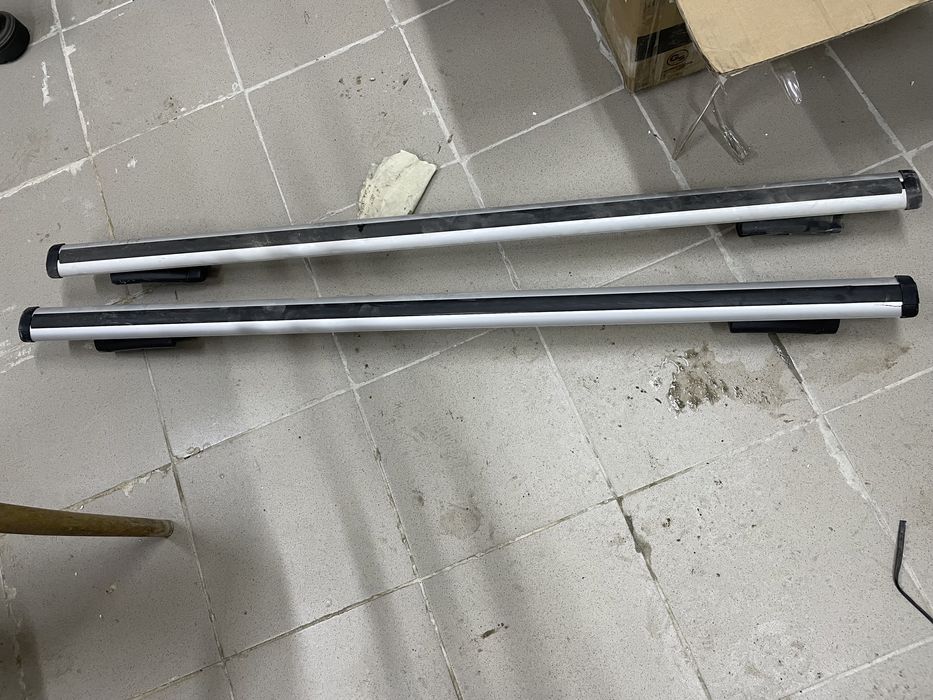 Поперечные рейлинги. Тойота. Оригинал.