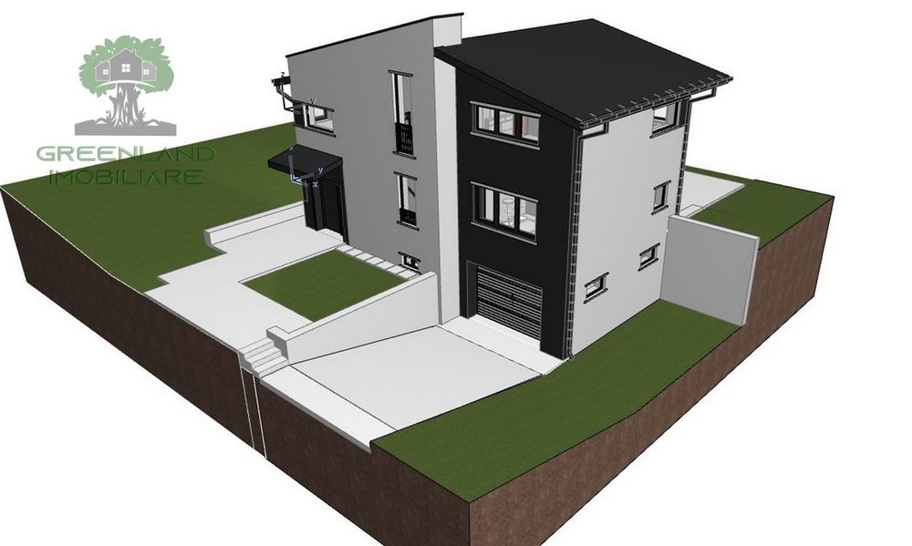 TEREN intravilan 500mp cu autorizatie+fundatie casa+anexa, Miroslava