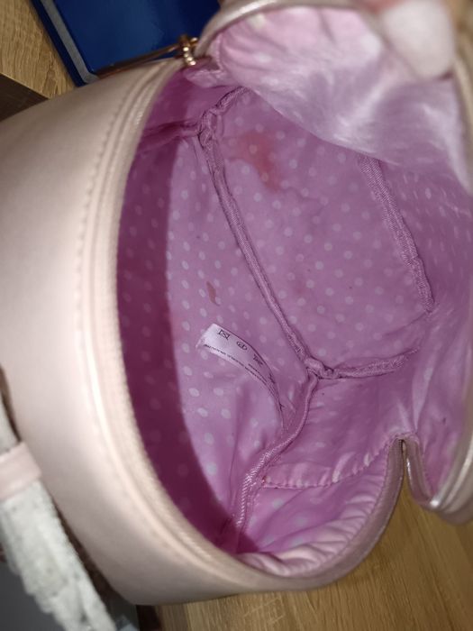 Rucsac roz cu sclipici