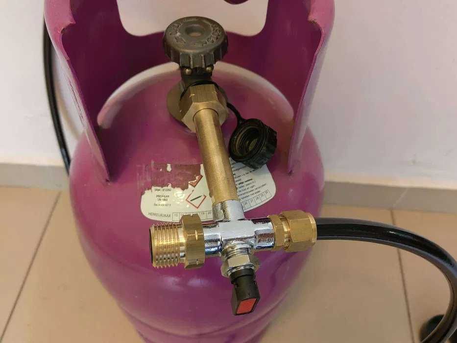 DISH gaz caravana butelie kit de incarcare GPL rulota