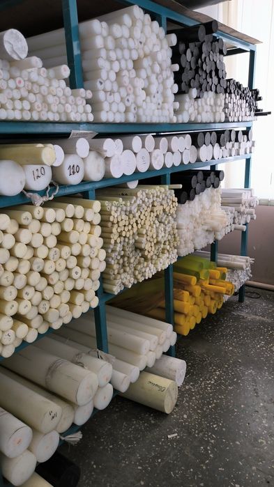 Капролон, полиамид, фторопласт, текстолит круг.По самым низким ценам.