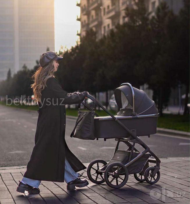 Детская коляска Burbay E80 Pro 2в1 — стиль и комфорт (0-3 лет)