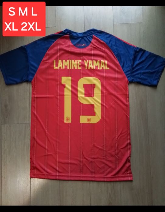 Испания детско юношески футболни екипи 19 LAMINE YAMAL