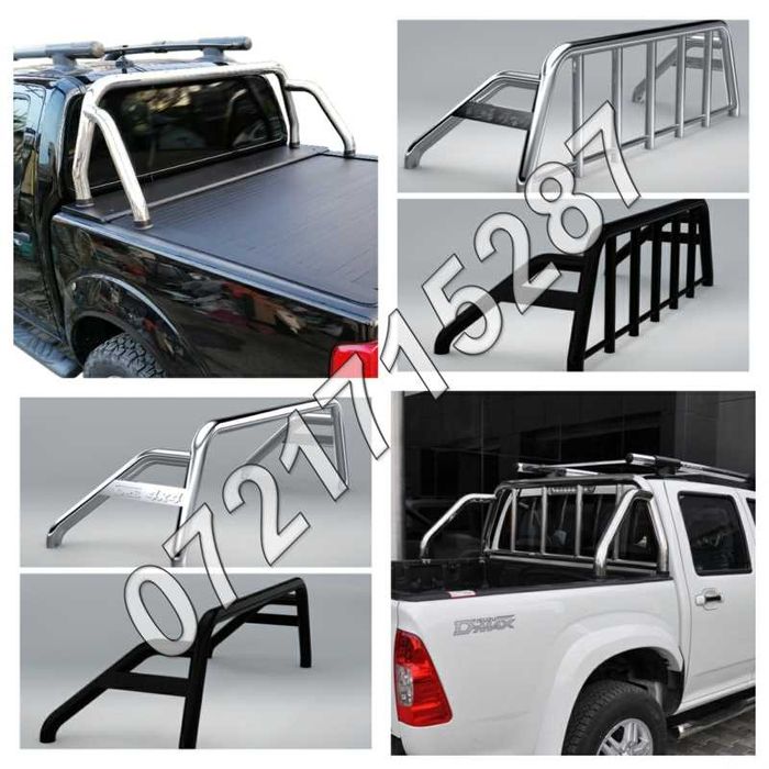 Rollbar inox Hilux, Ranger, L200, Amarok, D-max, Navara, Ram..