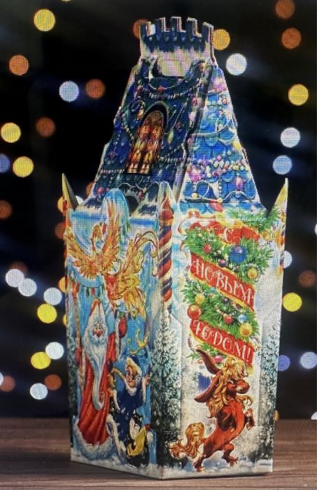 Подарочные новогодние коробки, кульки, упаковка