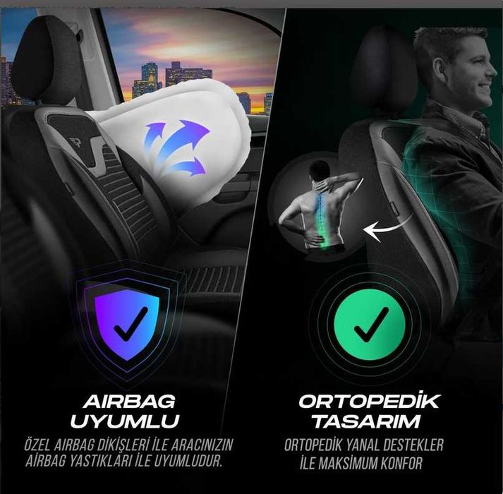 Комплект премиум тапицерия Panda Boston - различни цветове