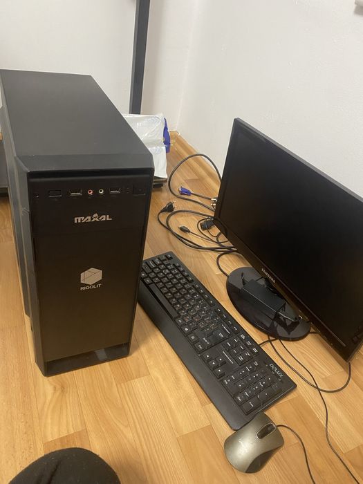 Пк, монитор, клавиатура, мышка