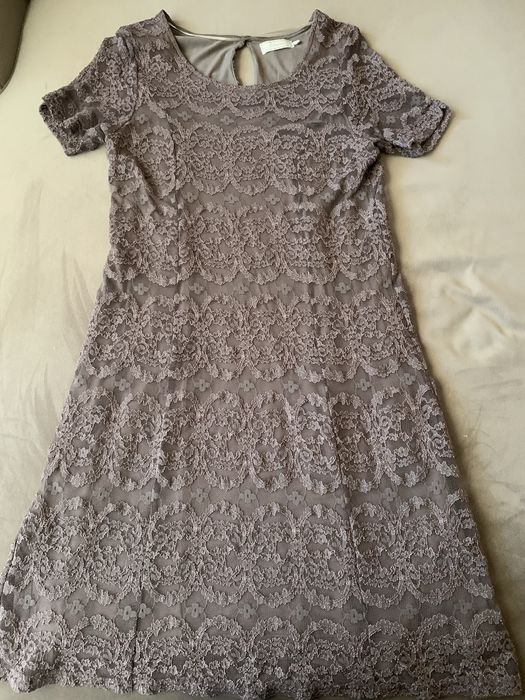 CREAM-rochie cocktail/ rochie petrecere